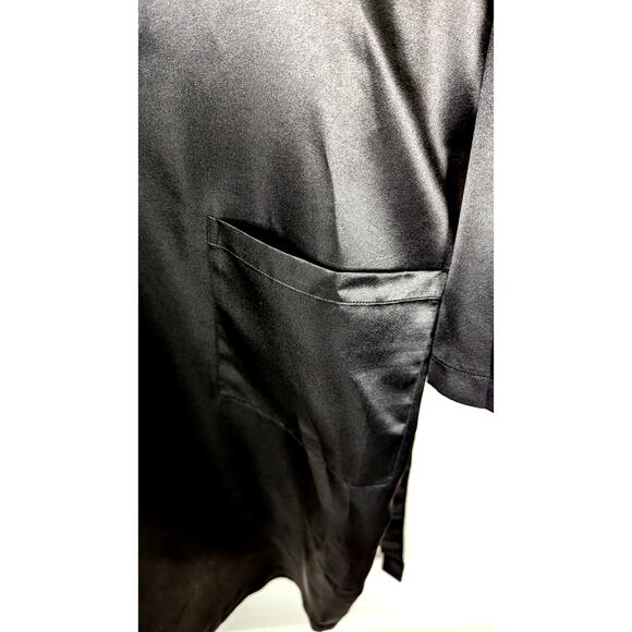 Complete set Bloomingdales embroidered kimono robe VTge deadstock 80's 90's NWOT - Picture 5 of 16